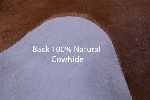 Brown Natural Cowhide Rug - X-Large 7' 6