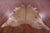 Brown Natural Cowhide Rug - X-Large 7' 2"H x 6' 7"W