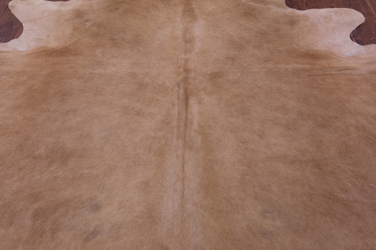 Light Brown Natural Cowhide Rug - XX-Large 8' 3"H x 7' 4"W