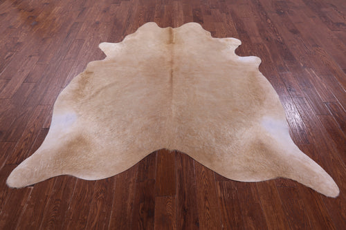Beige Natural Cowhide Rug - X-Large 7' 5