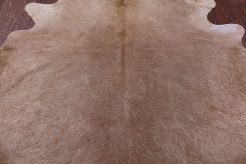 Beige Natural Cowhide Rug - X-Large 7' 5