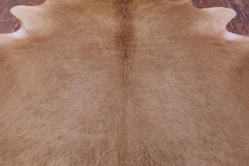 Light Brown Natural Cowhide Rug - X-Large 7' 7