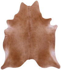 Thumbnail for Brown Natural Cowhide Rug - X-Large 7' 4
