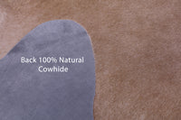 Thumbnail for Light Brown Natural Cowhide Rug - X-Large 7' 3