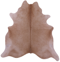 Thumbnail for Light Brown Natural Cowhide Rug - X-Large 7' 3
