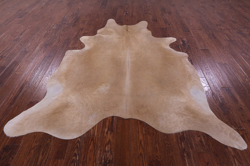 Beige Natural Cowhide Rug - X-Large 7' 7