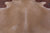 Beige Natural Cowhide Rug - X-Large 7' 7"H x 6' 9"W