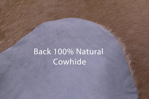 Beige Natural Cowhide Rug - X-Large 7' 7