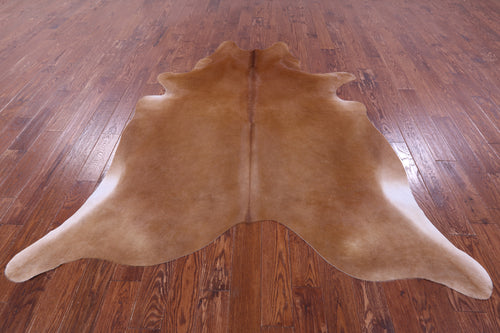 Brown Natural Cowhide Rug - X-Large 7' 7