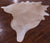 Beige Natural Cowhide Rug - X-Large 7' 3"H x 6' 6"W