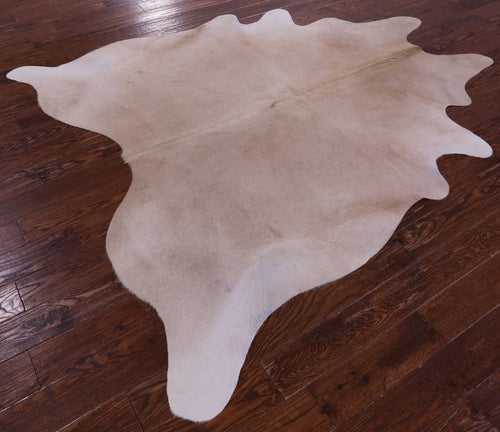 Beige Natural Cowhide Rug - X-Large 7' 3