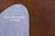 Brown Natural Cowhide Rug - X-Large 7' 3"H x 6' 5"W