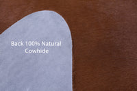 Thumbnail for Brown Natural Cowhide Rug - X-Large 7' 3