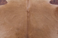 Thumbnail for Light Brown Natural Cowhide Rug - X-Large 7' 3