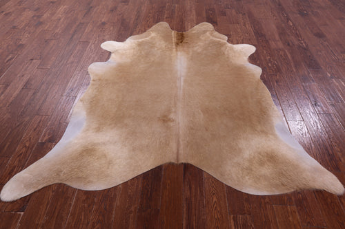 Light Brown Natural Cowhide Rug - X-Large 7' 0