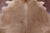 Light Brown Natural Cowhide Rug - X-Large 7' 0"H x 6' 7"W