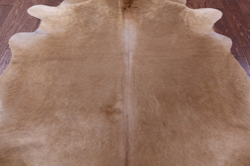 Light Brown Natural Cowhide Rug - X-Large 7' 0