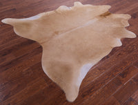 Thumbnail for Light Brown Natural Cowhide Rug - X-Large 7' 0