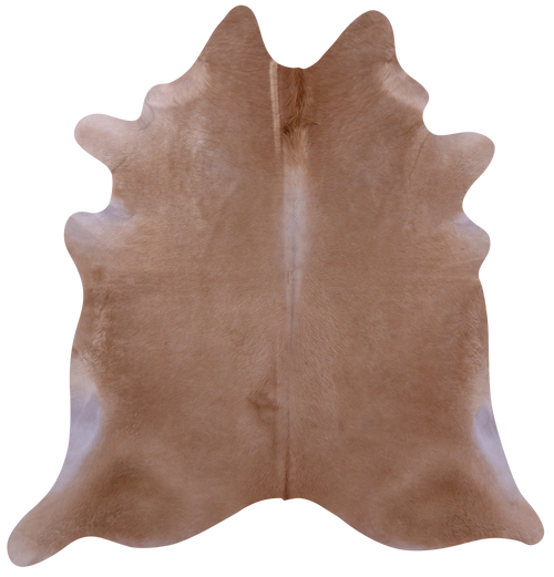 Light Brown Natural Cowhide Rug - X-Large 7' 0