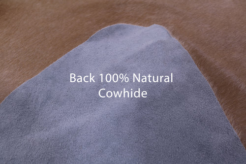 Beige Natural Cowhide Rug - X-Large 7' 6