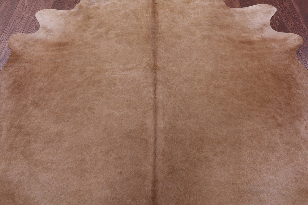 Light Brown Natural Cowhide Rug - XX-Large 8' 2"H x 7' 5"W