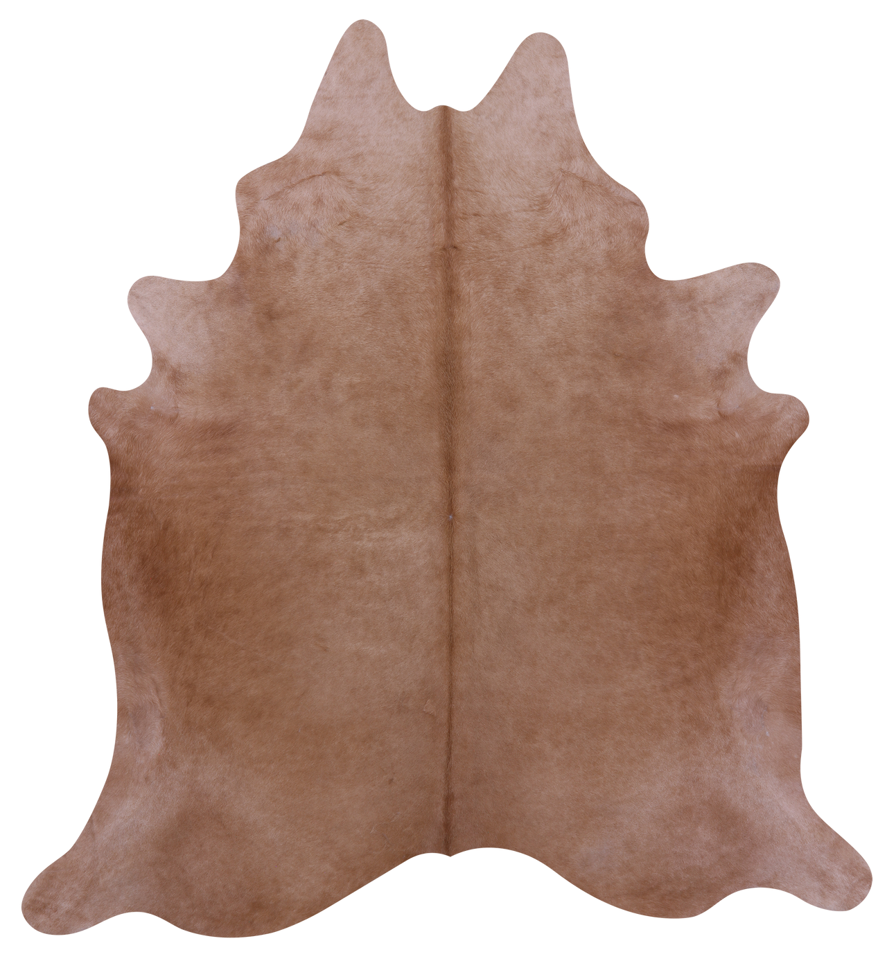 Light Brown Natural Cowhide Rug - XX-Large 8' 2"H x 7' 5"W