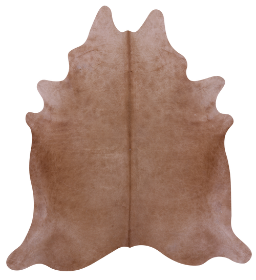 Light Brown Natural Cowhide Rug - XX-Large 8' 2