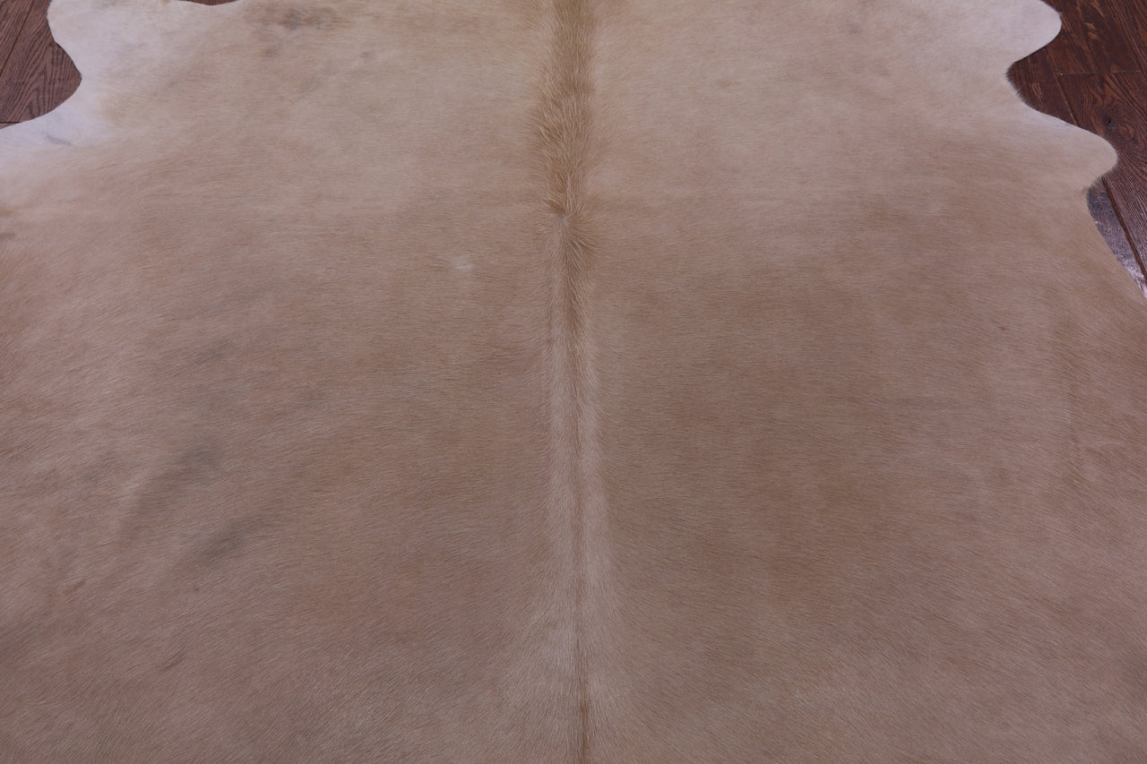 Beige Natural Cowhide Rug - X-Large 7' 2"H x 5' 6"W