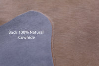 Thumbnail for Beige Natural Cowhide Rug - X-Large 7' 2