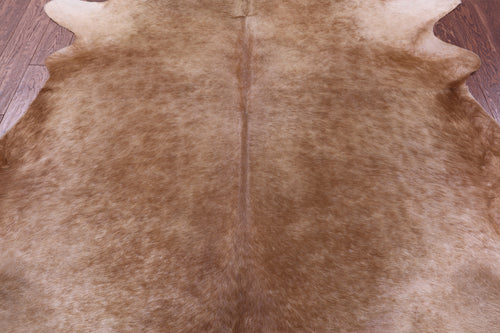 Light Brown Natural Cowhide Rug - XX-Large 8' 0