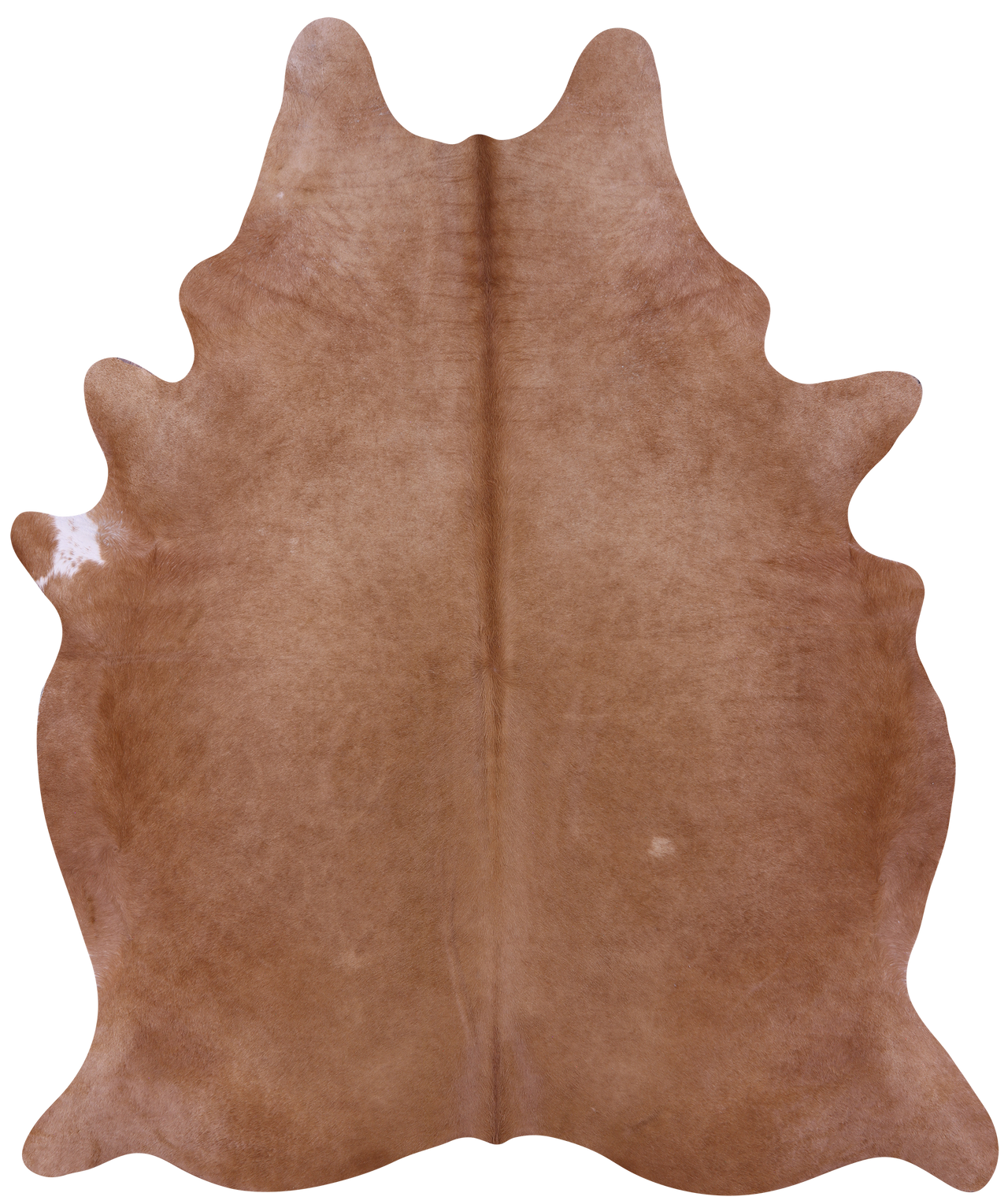 Light Brown Natural Cowhide Rug - XX-Large 8' 3"H x 6' 10"W