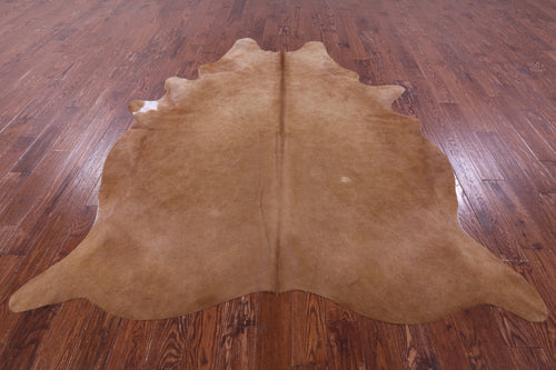 Light Brown Natural Cowhide Rug - XX-Large 8' 3