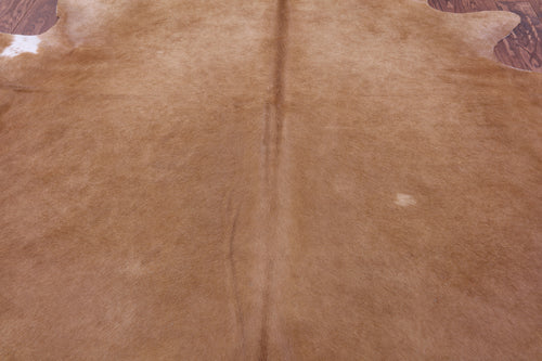 Light Brown Natural Cowhide Rug - XX-Large 8' 3