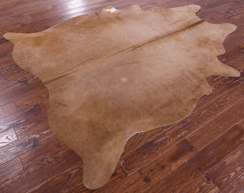 Light Brown Natural Cowhide Rug - XX-Large 8' 3