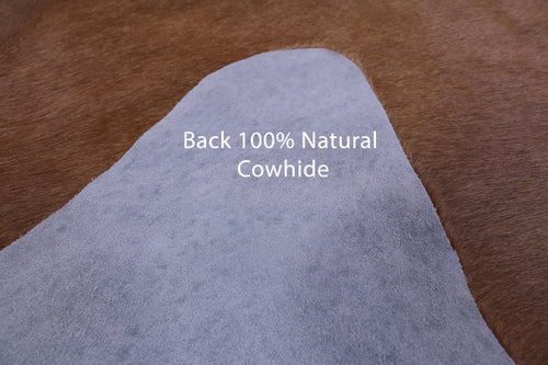 Light Brown Natural Cowhide Rug - XX-Large 8' 3