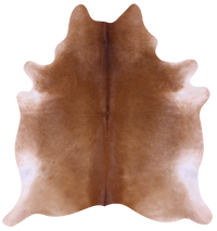 Thumbnail for Brown Natural Cowhide Rug - X-Large 7' 0