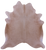 Beige Natural Cowhide Rug - X-Large 7' 6"H x 6' 9"W