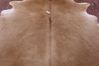 Thumbnail for Light Brown Natural Cowhide Rug - X-Large 7' 4