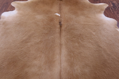 Light Brown Natural Cowhide Rug - X-Large 7' 4