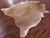 Light Brown Natural Cowhide Rug - X-Large 7' 4"H x 5' 10"W