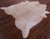 Beige Natural Cowhide Rug - X-Large 7' 5"H x 6' 9"W