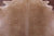 Light Brown Natural Cowhide Rug - XX-Large 8' 1"H x 7' 5"W
