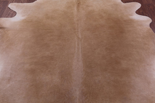 Light Brown Natural Cowhide Rug - XX-Large 8' 1