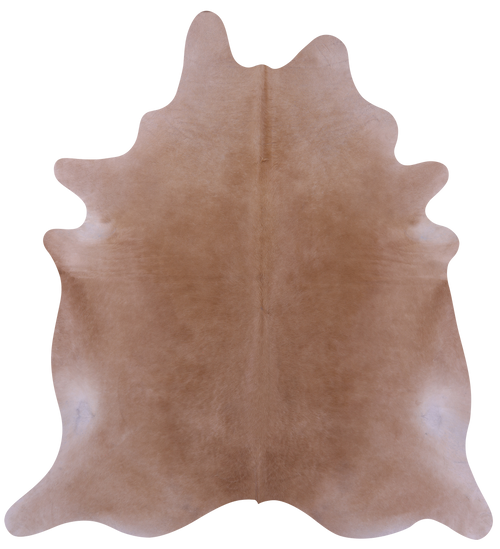 Light Brown Natural Cowhide Rug - XX-Large 8' 1