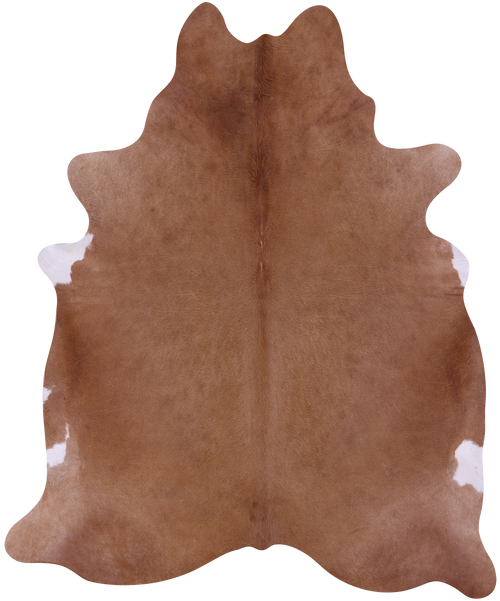 Brown Natural Cowhide Rug - XX-Large 8' 3