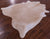 Beige Natural Cowhide Rug - X-Large 7' 3"H x 6' 2"W