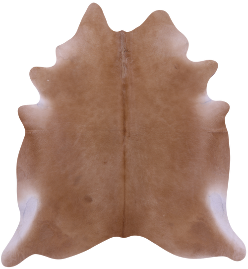 Light Brown Natural Cowhide Rug - XX-Large 7' 9