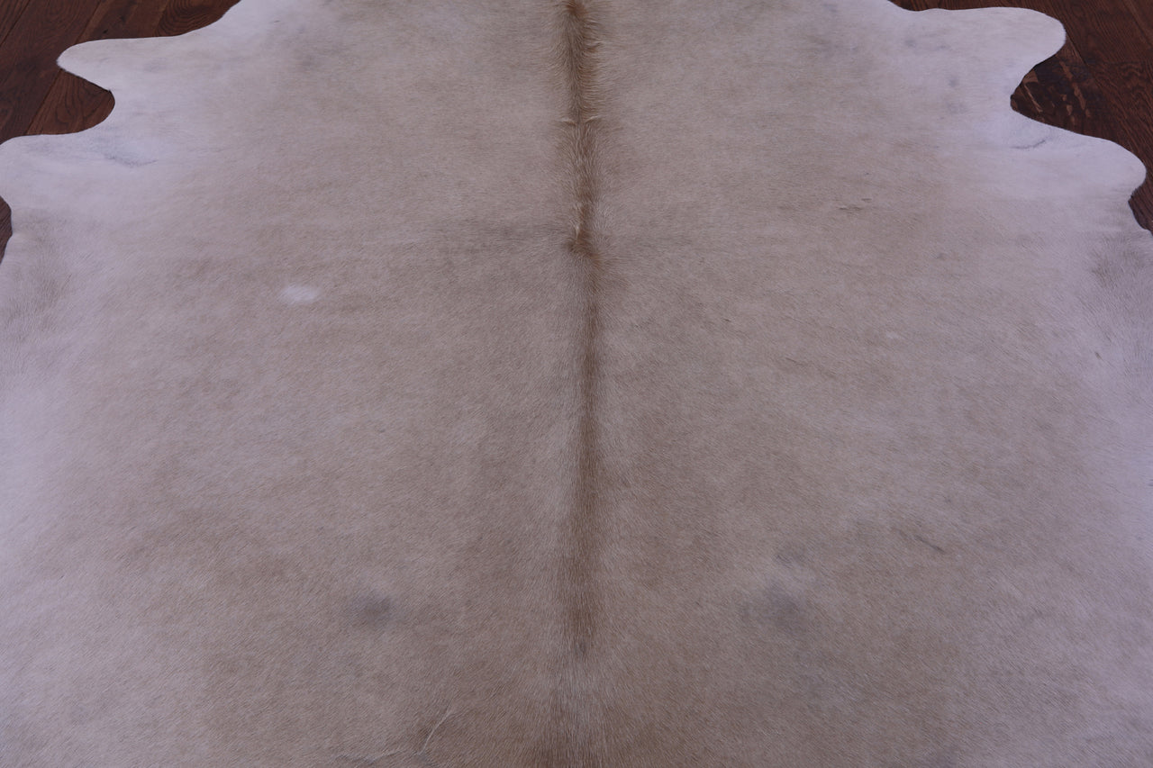 Beige Natural Cowhide Rug - XX-Large 8' 0"H x 6' 7"W