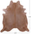 Light Brown Natural Cowhide Rug - XX-Large 7' 9"H x 6' 9"W