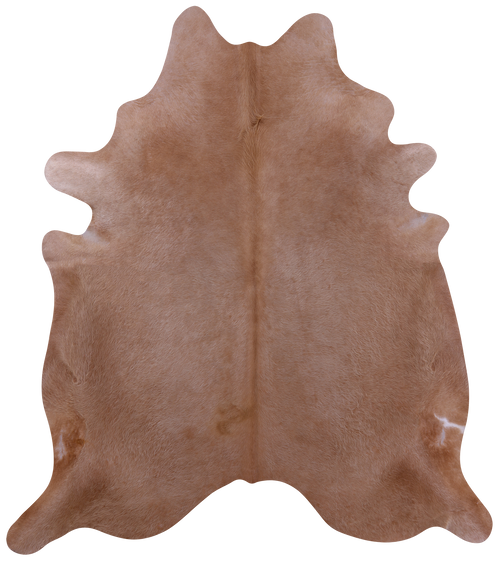 Light Brown Natural Cowhide Rug - XX-Large 7' 9